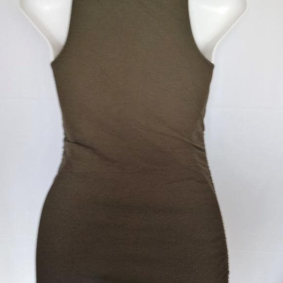 THE LIMITED Sleevless Ruched Zipper Detail Tunic - Picture 6 of 7